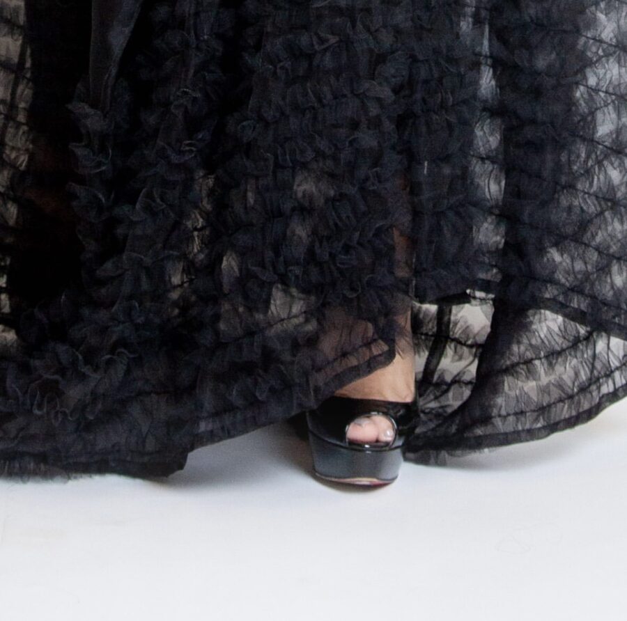 Midnight Opulence Wedding Abaya - Image 4