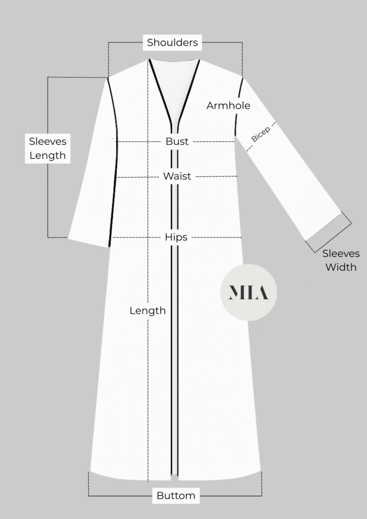 Custom Made Measurement Guide